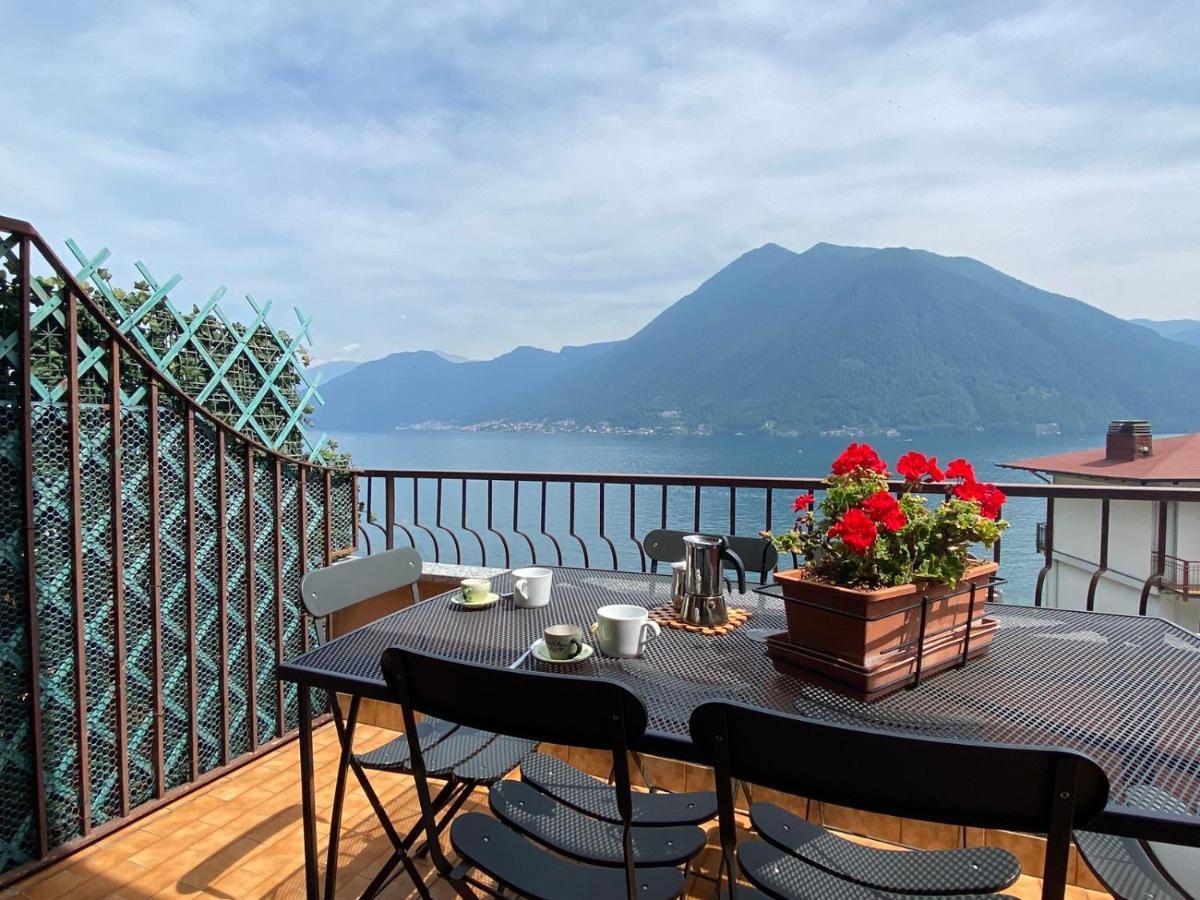 Geranium Home Lake Como Argegno Kültér fotó